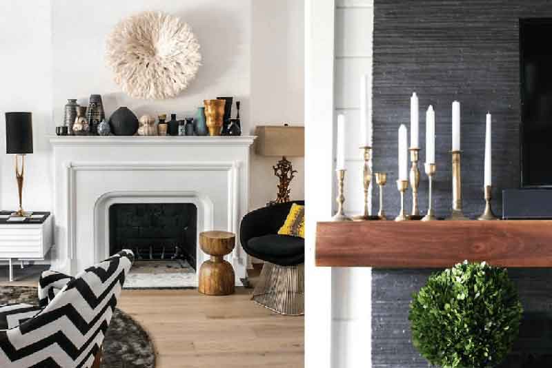 Minimalist Mantels