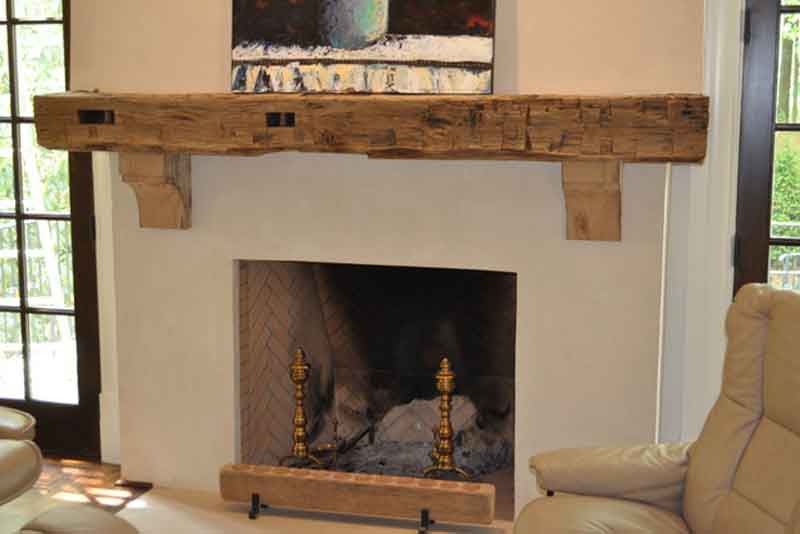 Why Reclaimed Wood Mantels are Trending in the US and Canada